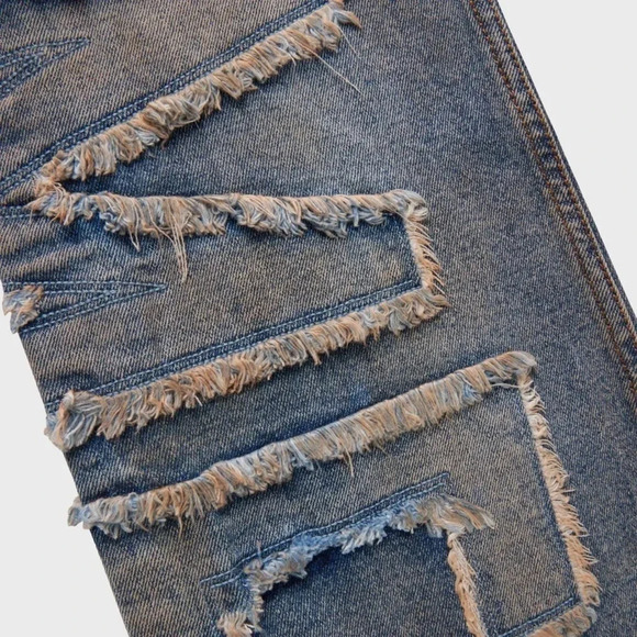 HOMME FEMME TWILIGHT SUNSET JEANS 32 - Picture 7 of 13